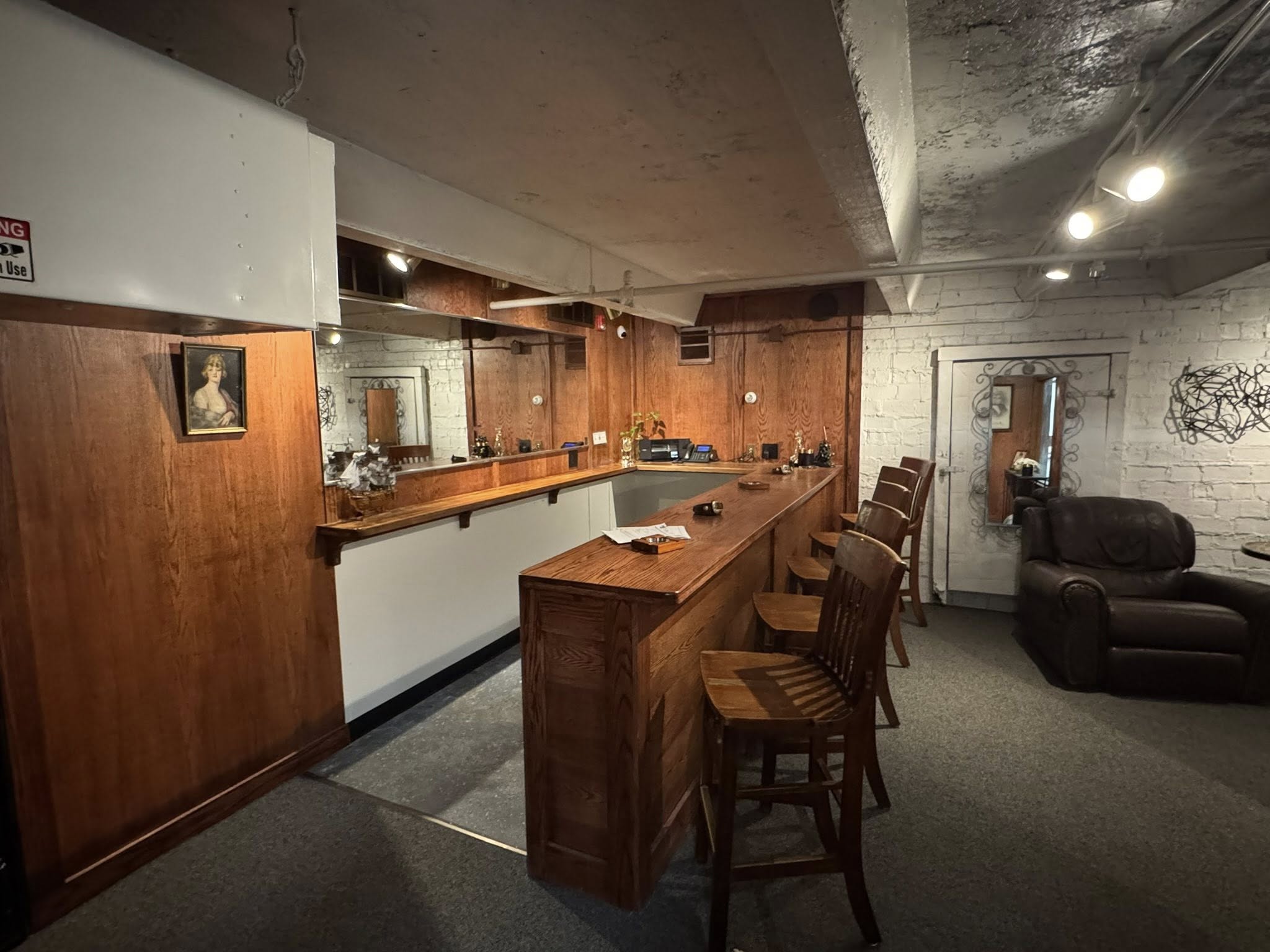 Finished residential interior