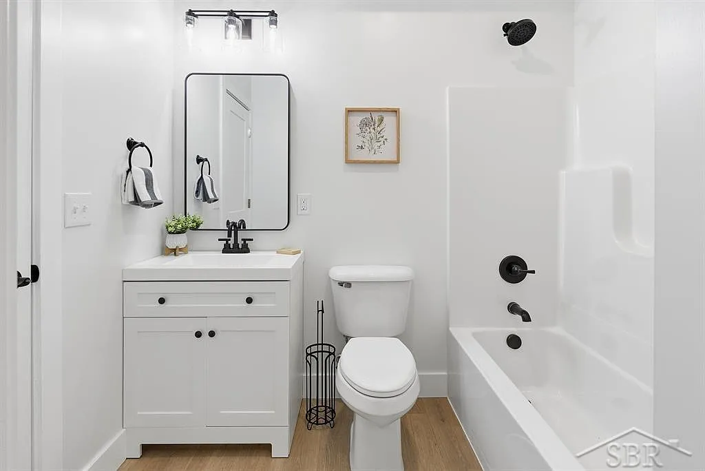 Finished bathroom from a whole-home remodel