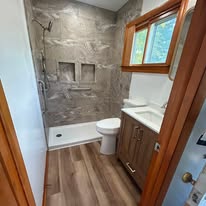 Bathroom after remodeling
