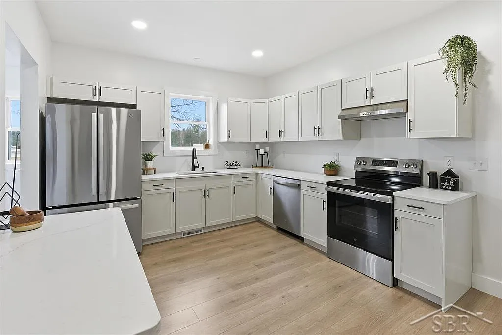 Remodeled kitchen